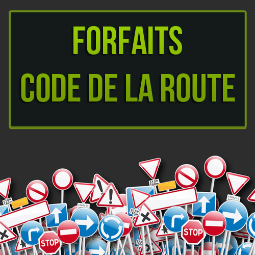 Forfaits code de la route