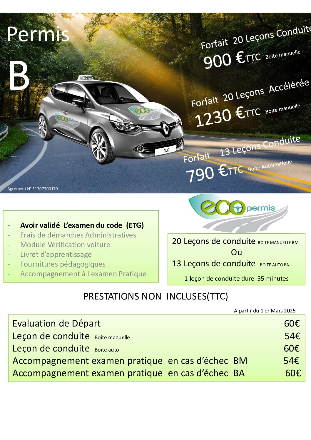 Fiche B sans code